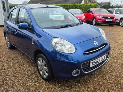 Blue Used 2012 Nissan Micra Hatchback | £3,695 (Good price)