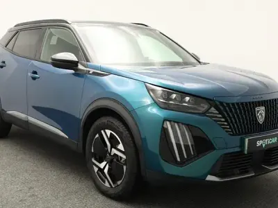 New Peugeot e-2008 GTi 2025 Obsession blue SUV