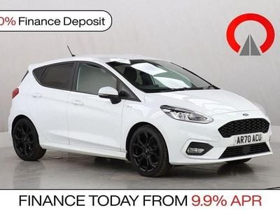 Used Ford Fiesta ST-Line 95 HP (69 kW) 2021 White Hatchback