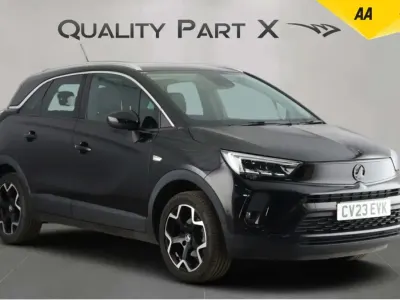 Used Vauxhall Crossland Ultimate 130 HP (95 kW) 2023 Black SUV