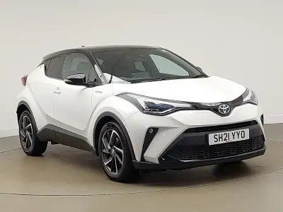 Gebraucht Toyota C-HR 122 PS (89 kW) 2021 Weiß SUV