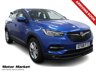 Used Vauxhall Grandland X 2018 Blue SUV