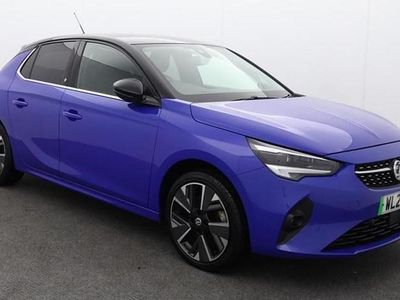 Used Vauxhall Corsa-e Elite 100 kW (136 HP) 2021 Blue Hatchback