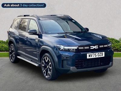 Blue New 2025 Dacia Bigster Journey SUV | £28,199 (Fair price)
