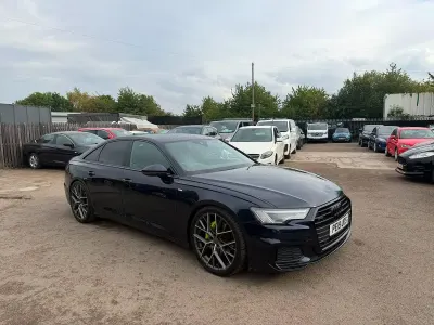 Used Audi A6 S-Line 2019 Blue Sedan