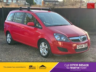 Second-hand Vauxhall Zafira 2014 Roșu Monovolum
