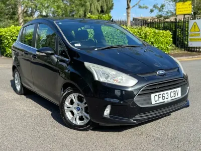 Used Ford B-MAX Zetec 95 HP (69 kW) 2014 Black MPV