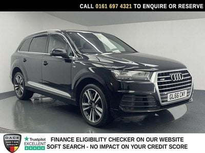 Used Audi Q7 S-Line 272 HP (200 kW) 2016 Black SUV