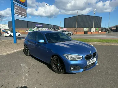 Usado BMW 118 M Sport 2018 Azul Utilitario