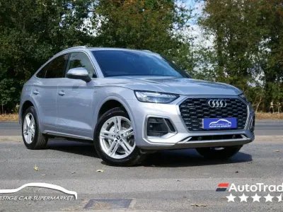 Used Audi Q5 Sportback S-Line 299 HP (219 kW) 2021 Silver SUV