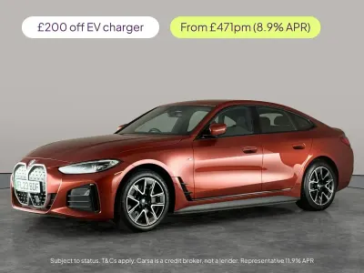 Used BMW i4 M Sport 250 kW (340 HP) 2023 Orange Sedan