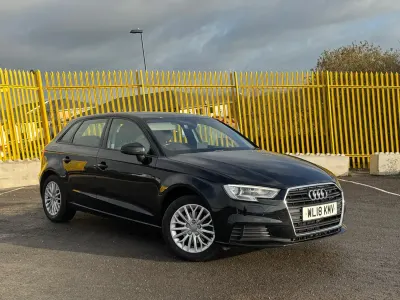Used Audi A3 Sportback Performance 150 HP (110 kW) 2018 Black Hatchback