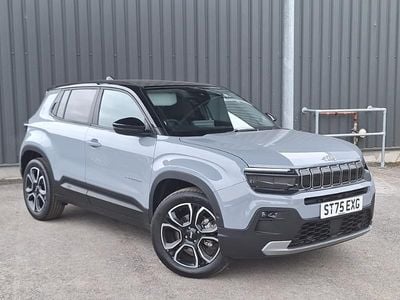 Special solid storm grey New 2025 Jeep Avenger Summit SUV | £24,998 (Fair price)