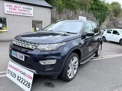 Used Land Rover Discovery Sport HSE Luxury 2016 Blue SUV