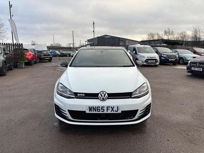 Used VW Golf VII GTD 2015 White Hatchback