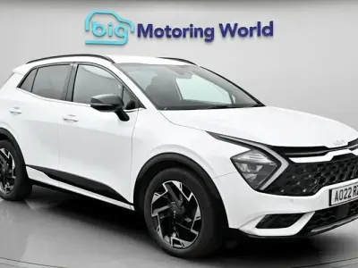 Begagnad Kia Sportage GT-Line 150 HK (110 kW) 2022 Vit SUV