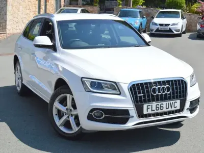 Used Audi Q5 S-Line 190 HP (139 kW) 2016 White SUV