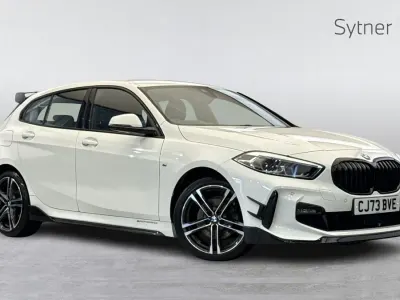 Used BMW 118 M Sport 134 HP (98 kW) 2023 White Hatchback