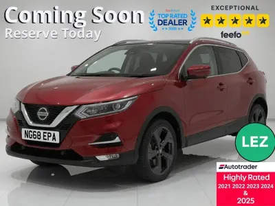 Used Nissan Qashqai S 115 HP (84 kW) 2019 Red SUV