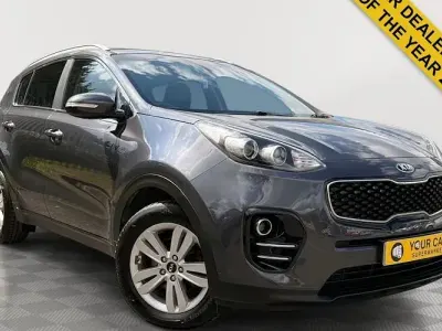Used Kia Sportage 177 HP (130 kW) 2017 Silver SUV