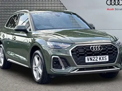 Used Audi Q5 S-Line 265 HP (194 kW) 2022 Green SUV
