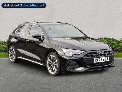 Used Audi A3 e-tron S-Line 204 HP (150 kW) 2025 Black Hatchback