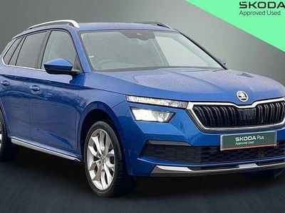 Blue Used 2021 Skoda Kamiq SE L SUV | £16,604 (Fair price)