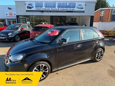 Used MG MG3 106 HP (77 kW) 2018 Black Hatchback