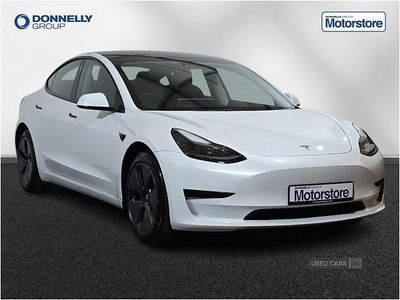 Used Tesla Model 3 Standard Range 208 kW (283 HP) 2021 White Sedan