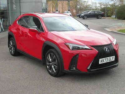 Usado Lexus UX Sport Design Packet 184 CV (135 kW) 2023 Rojo SUV