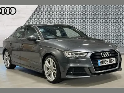 Used Audi A3 S-Line 147 HP (108 kW) 2016 Grey Sedan