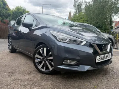 Used Nissan Micra Tekna 90 HP (66 kW) 2018 Grey Hatchback