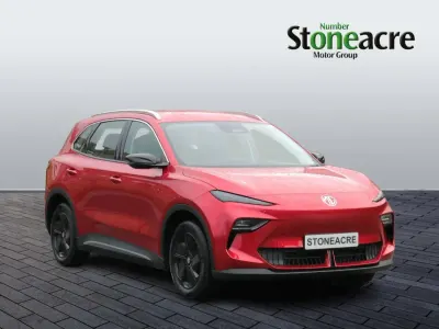 Nouă MG MG5 EV SE 63 kW (87 CP) 2025 Roșu Break