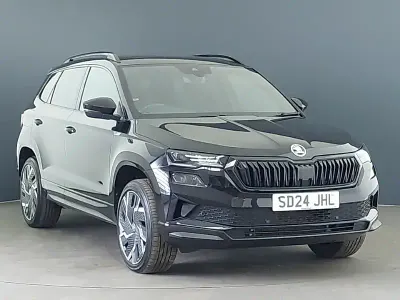 Used Skoda Karoq SportLine 150 HP (110 kW) 2024 Black SUV