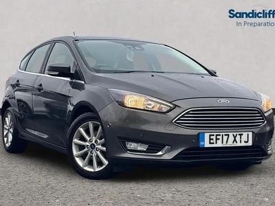 Grey Used 2017 Ford Focus Titanium Hatchback | £8,590 (Fair price)