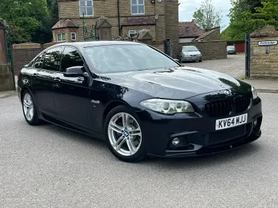 Used BMW 520 M Sport 2015 Black Sedan