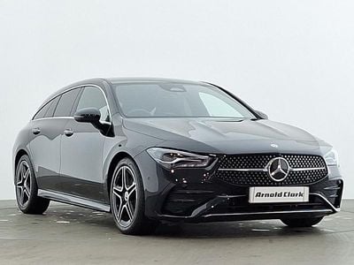 Black Used 2025 Mercedes CLA200 Executive Estate | £28,498 (Fair price)