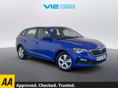 Gebraucht Skoda Scala SE 95 PS (69 kW) 2022 Blau Kleinwagen