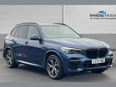 Blue Used 2022 BMW X5 M Sport SUV | £41,000 (Good price)