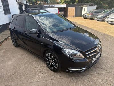 Used Mercedes B180 109 HP (80 kW) 2012 Black MPV