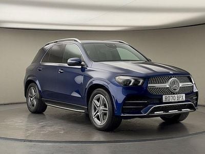 Used Mercedes GLE350 AMG line 272 HP (200 kW) 2019 Brilliant blue SUV