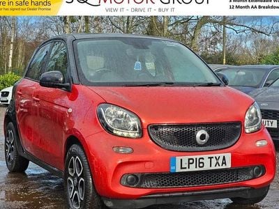 Used Smart ForFour Prime 71 HP (52 kW) 2016 Red Hatchback