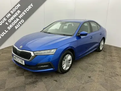 Begagnad Skoda Octavia SE Technology 116 HK (85 kW) 2022 Blå Halvkombi