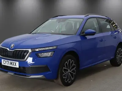 Used Skoda Kamiq SE Drive 115 HP (84 kW) 2022 Blue SUV