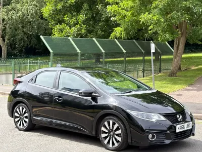 Used Honda Civic SE Plus 142 HP (104 kW) 2016 Black Hatchback