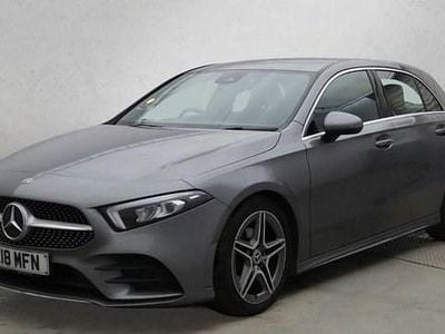 Used Mercedes A180 AMG line 116 HP (85 kW) 2018 Grey Hatchback
