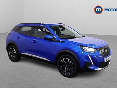 Blue Used 2021 Peugeot 2008 Allure SUV | £13,849 (Fair price)