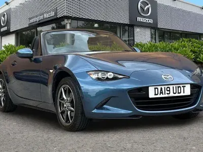 Used Mazda MX5 Inclusive 132 HP (97 kW) 2019 Blue Cabriolet