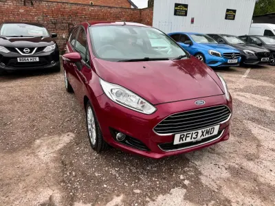 Używany Ford Fiesta Titanium X 2013 Czerwony Hatchback