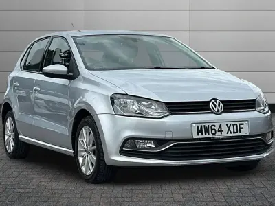Used VW Polo SE 59 HP (43 kW) 2014 Reflex silver Hatchback